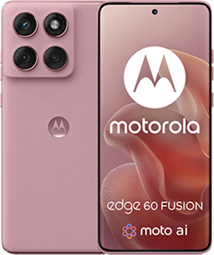 Smartfon Motorola Edge 60 Fusion 5G 8/256GB Różowy (PB7E0041SE)