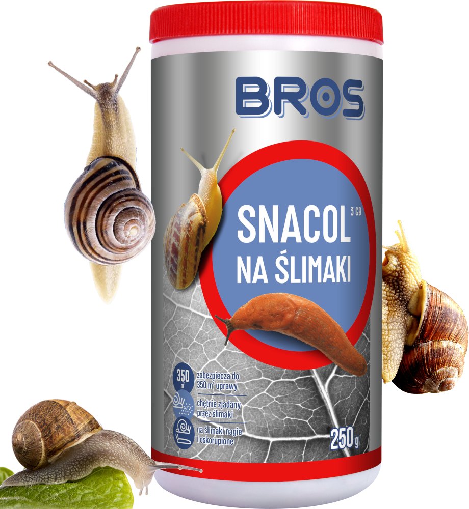 BROS - Snacol 3GB zwalcza ślimaki 250g