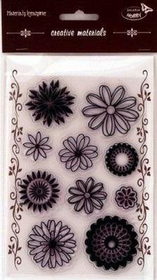 Stemple kreatywne kwiaty