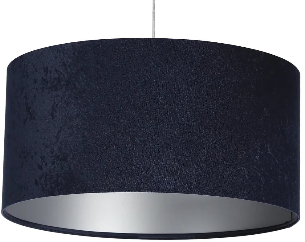 Lampa wisząca HOME 50 granatowa/srebrna BPS KONCEPT