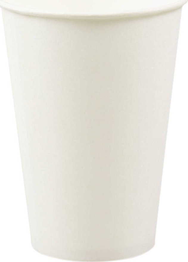 Arpex Kubki papierowe białe, 200 ml one size