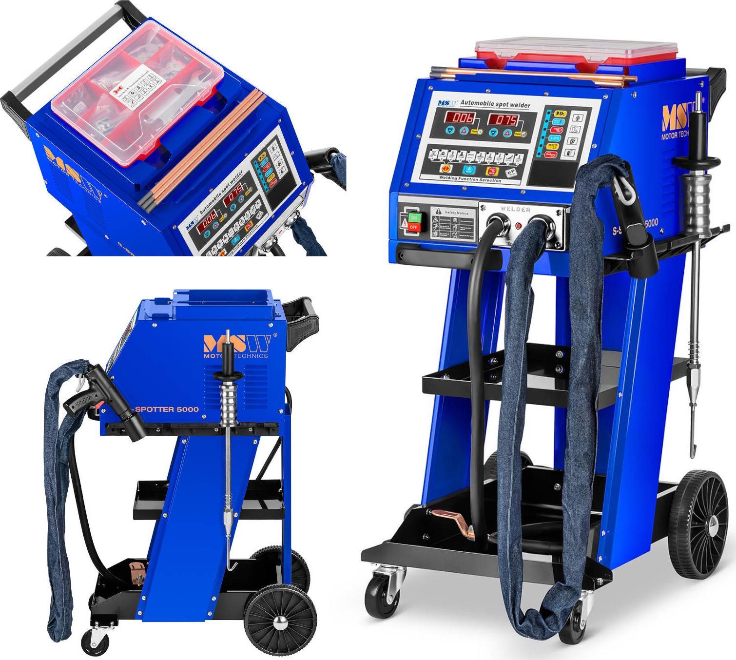 MSW Zgrzewarka blacharska spotter do wyciągania wgnieceń karoserii 5000A Zgrzewarka blacharska spotter do wyciągania wgnieceń karoserii 5000A