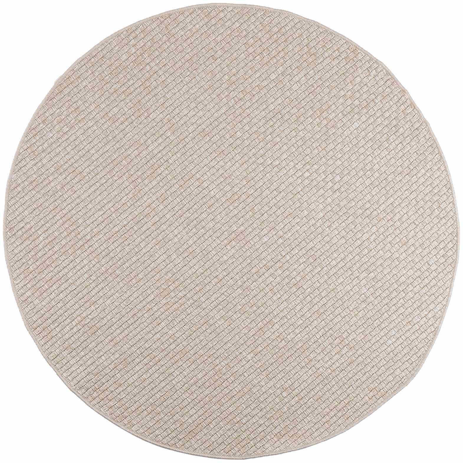 vidaXL Dywany pokojowe Okrągły Kremowy 200 CM