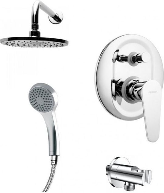 Zestaw prysznicowy Ferro Rotondo chrom (ROT2F)