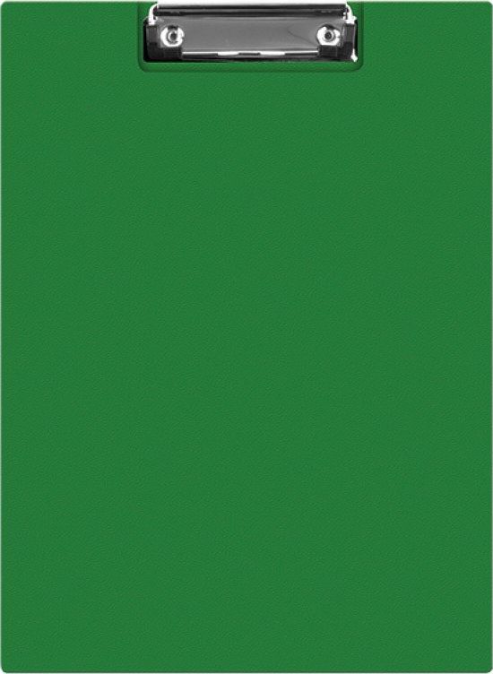 Donau PODKŁADKA Z KLIPSEM PP TECZKA, A4, ZIELONA1,2 MM 2705001PL-06