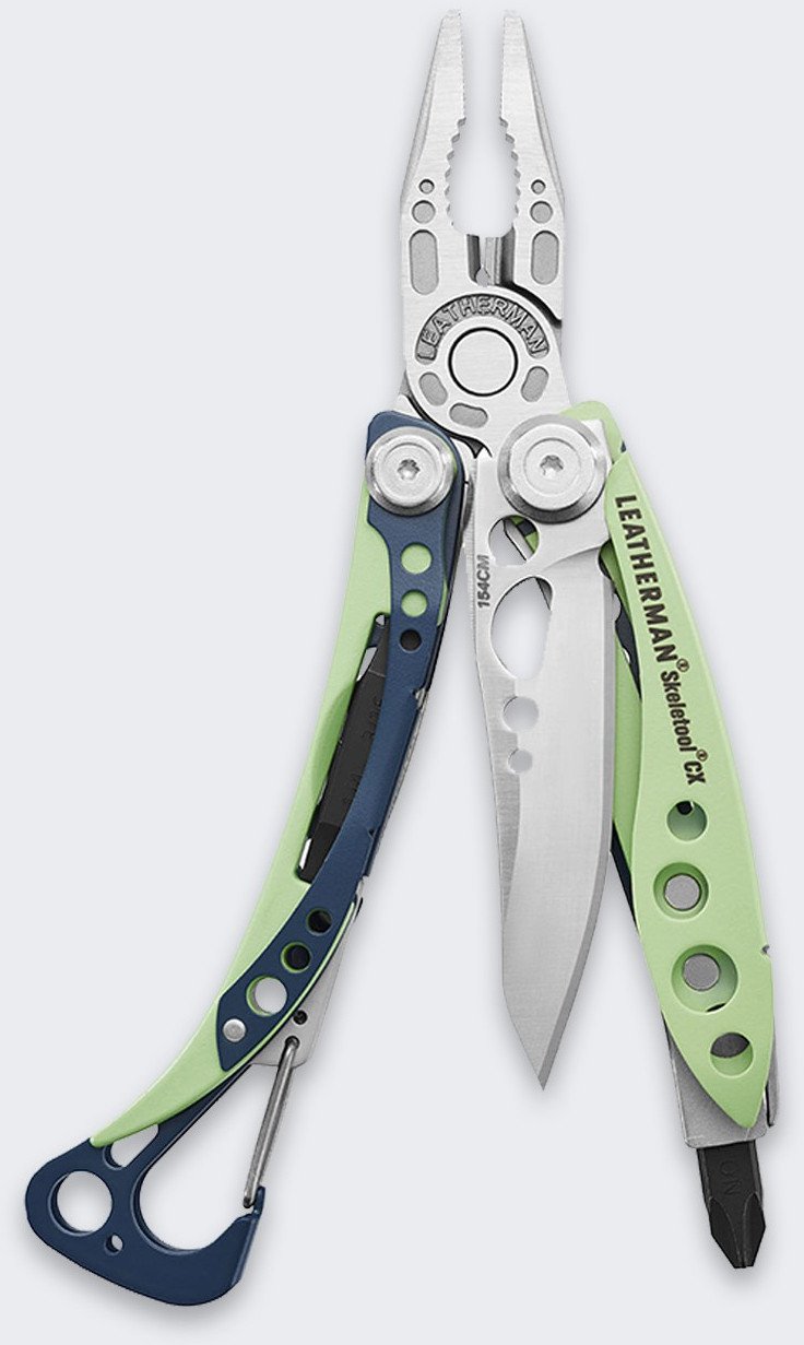 Multitool Leatherman Skeletool CX Verdant