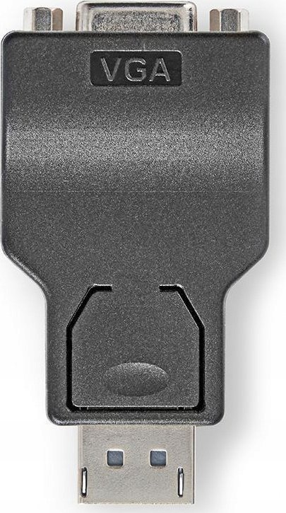 Adapter AV Nedis Nedis CCGB37935BK zmieniacz płci / kabli DisplayPort VGA (D-Sub) Czarny