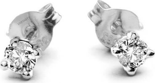 Staviori Złote kolczyki KBD2555 - Diament