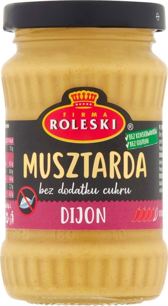 Roleski Firma Roleski Musztarda Dijon 175 g