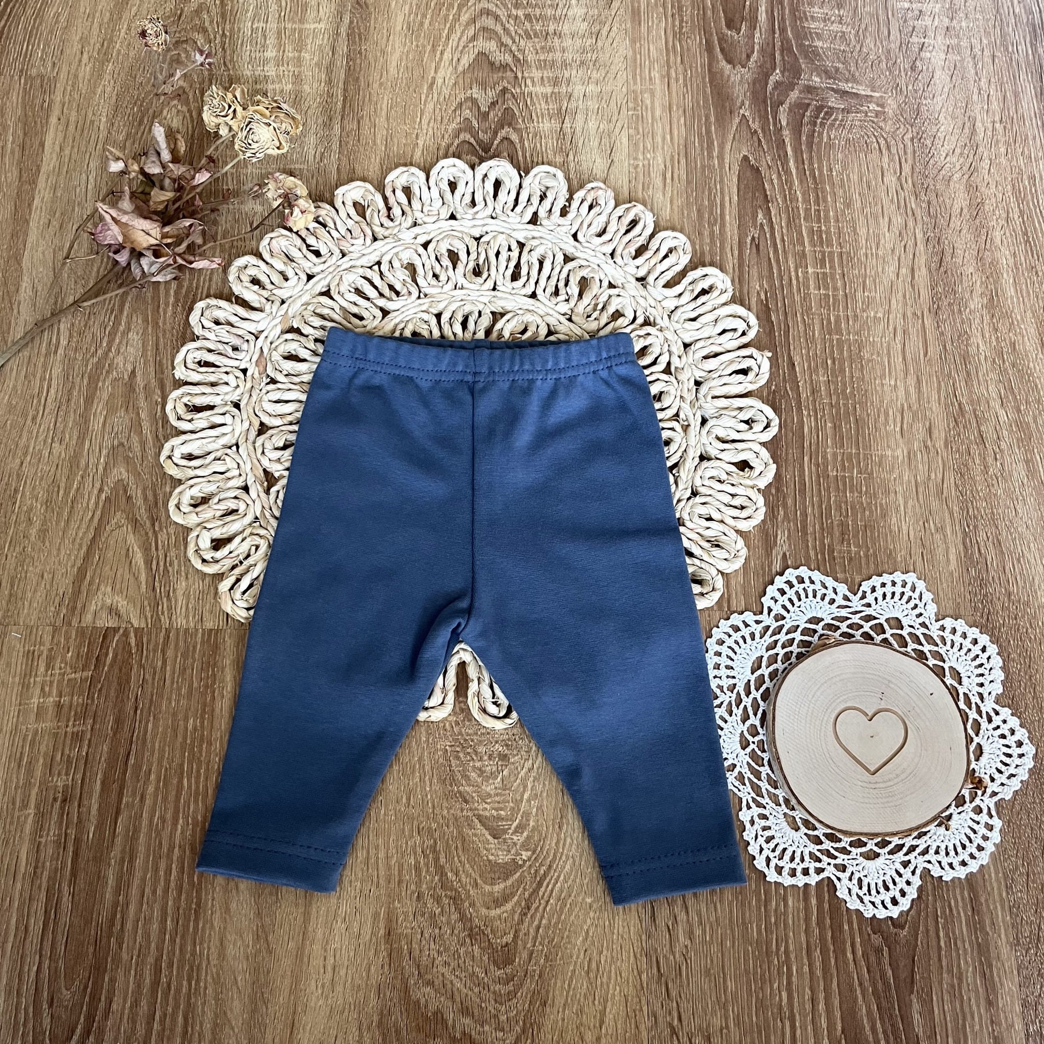 Mamatti Spodnie leginsy dziecięce granatowe