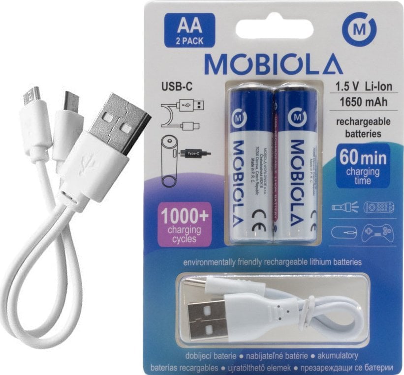 BATERIA / AKUMULATOR MOBIOLA MBAA1650 USB-C>