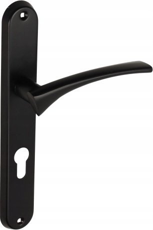 Gamet Klamka czarna matowa wewnętrzna Arcus Basic DH-83A