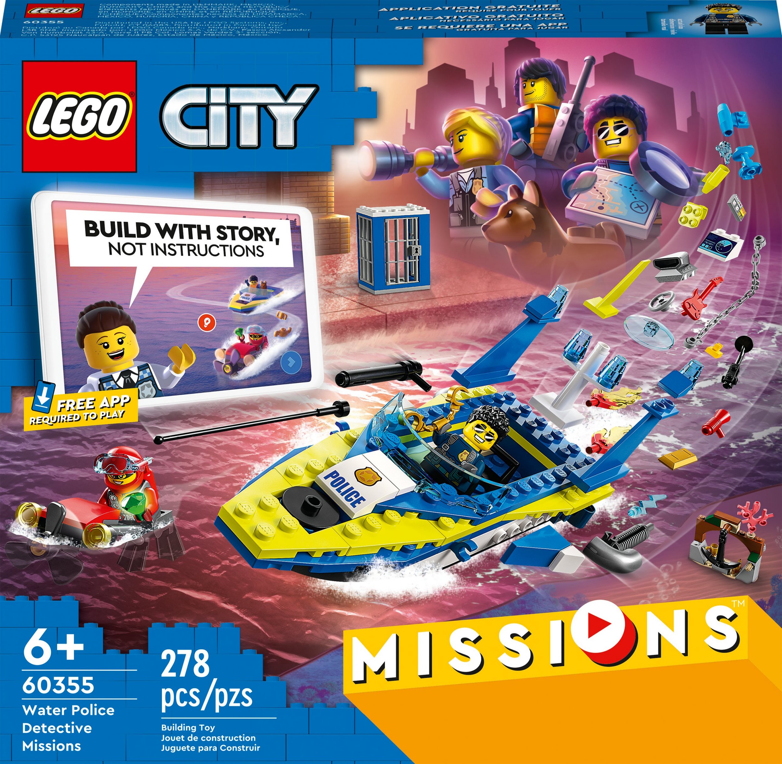 LEGO City Śledztwa wodnej policji (60355)