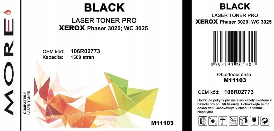 Toner Armor MORE toner pro Xerox phaser 3020 WC3025, 1.500 str., alternatywny