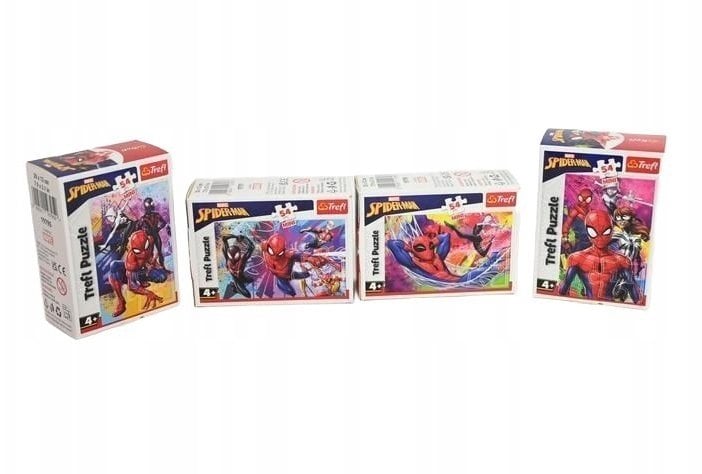PUZZLE 54 Mini Zwinność i odwaga /Spiderman 54216