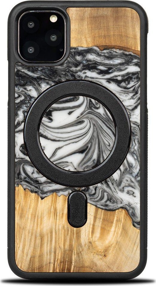 BeWood Etui Bewood Unique na iPhone 11 Pro Max - 4 Żywioły - Ziemia z MagSafe