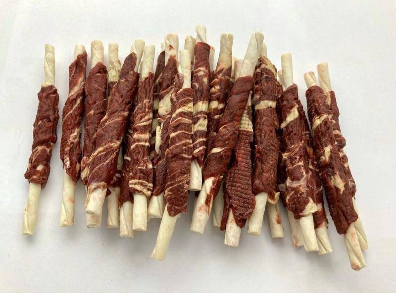 ALDA Alda G008 Kabanos Zawijany Jagnięciną I Dorszem 500g