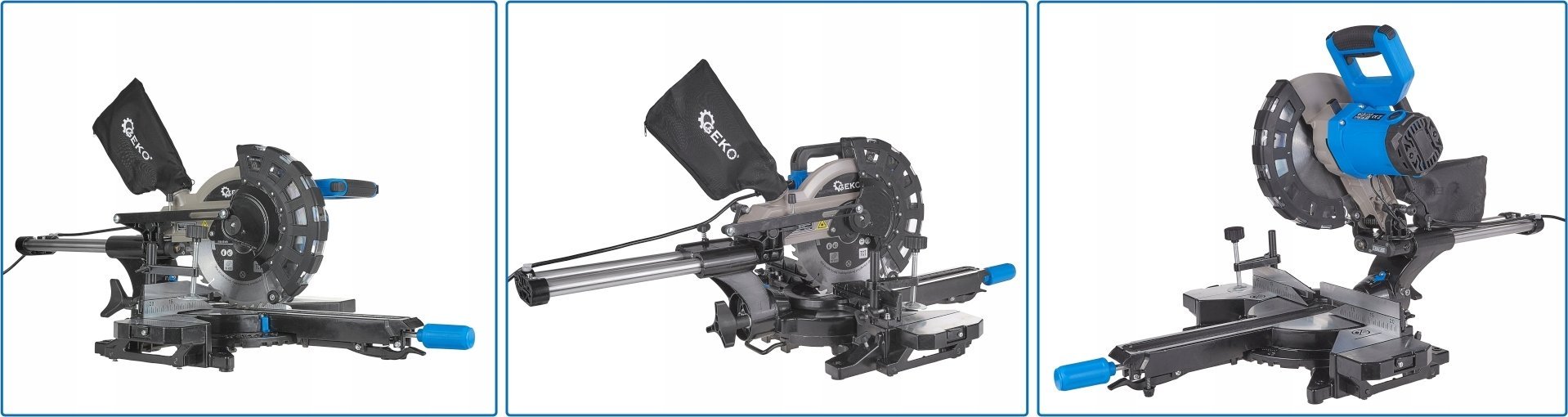 Ukośnica Geko Piła ukośnica z posuwem 2000W 255mm (1)