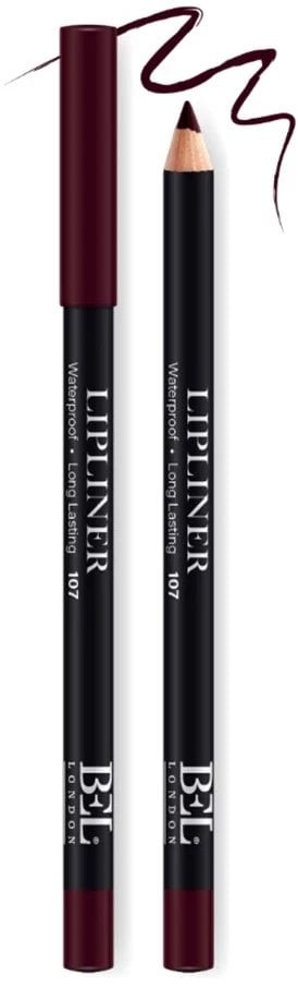 Bel London, BEL London, Hydrogenated Vegetable Oil, Waterproof, Contour, Lip Liner, 107, 0.78 g For Women