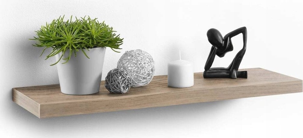 Homea Półka wisząca na ścianę z MDF, dł. 75 cm