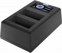 Ładowarka do aparatu Newell Ładowarka dwukanałowa Newell FDL-USB-C do akumulatorów NP-W126