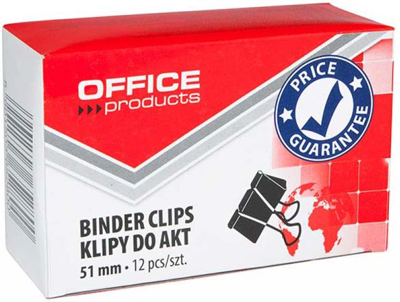 Office Products SPINACZ KLIPS OFFICE PRODUCTS 51MM 12SZT - 18095119-05