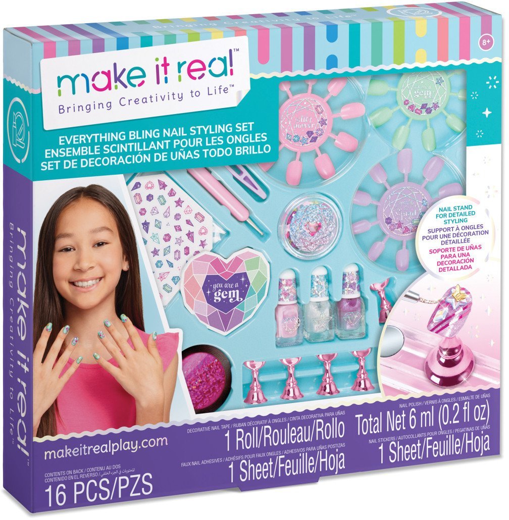 MAKE IT REAL DIY nail styling set