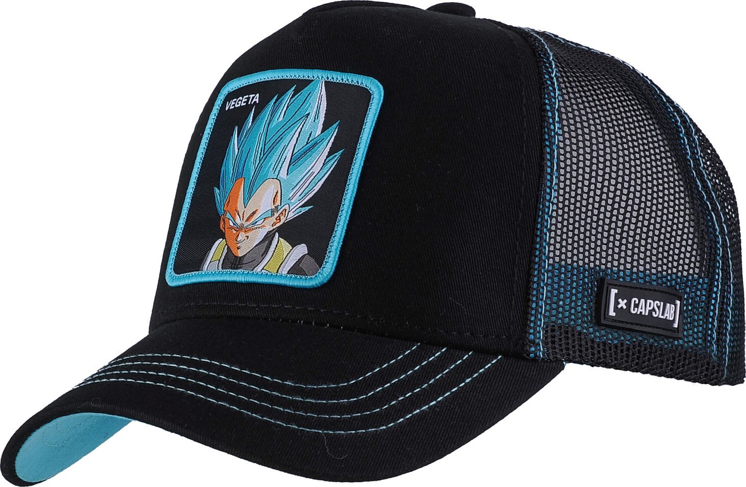 Capslab Capslab Freegun Dragon Ball Z Vegeta Cap CL-DBS3-1-CAS-VEG1 Czarne One size