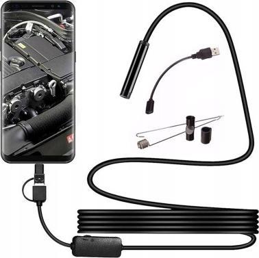 ENDOSKOP KAMERA INSPEKCYJNA ANDROID MICRO USB 5M