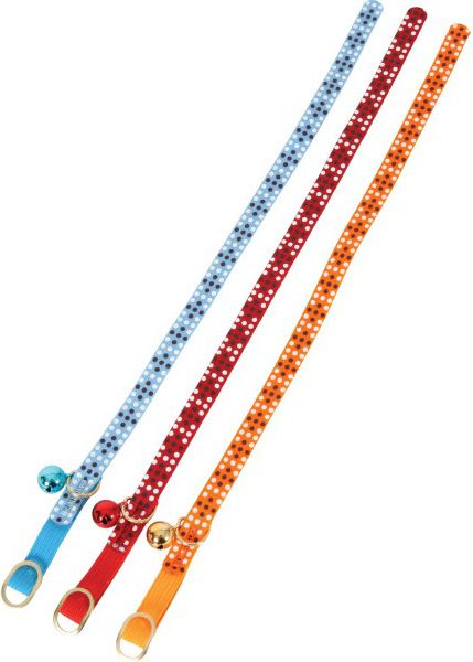 Zolux Obroża nylonowa dla kota Colorful pomarańczowy