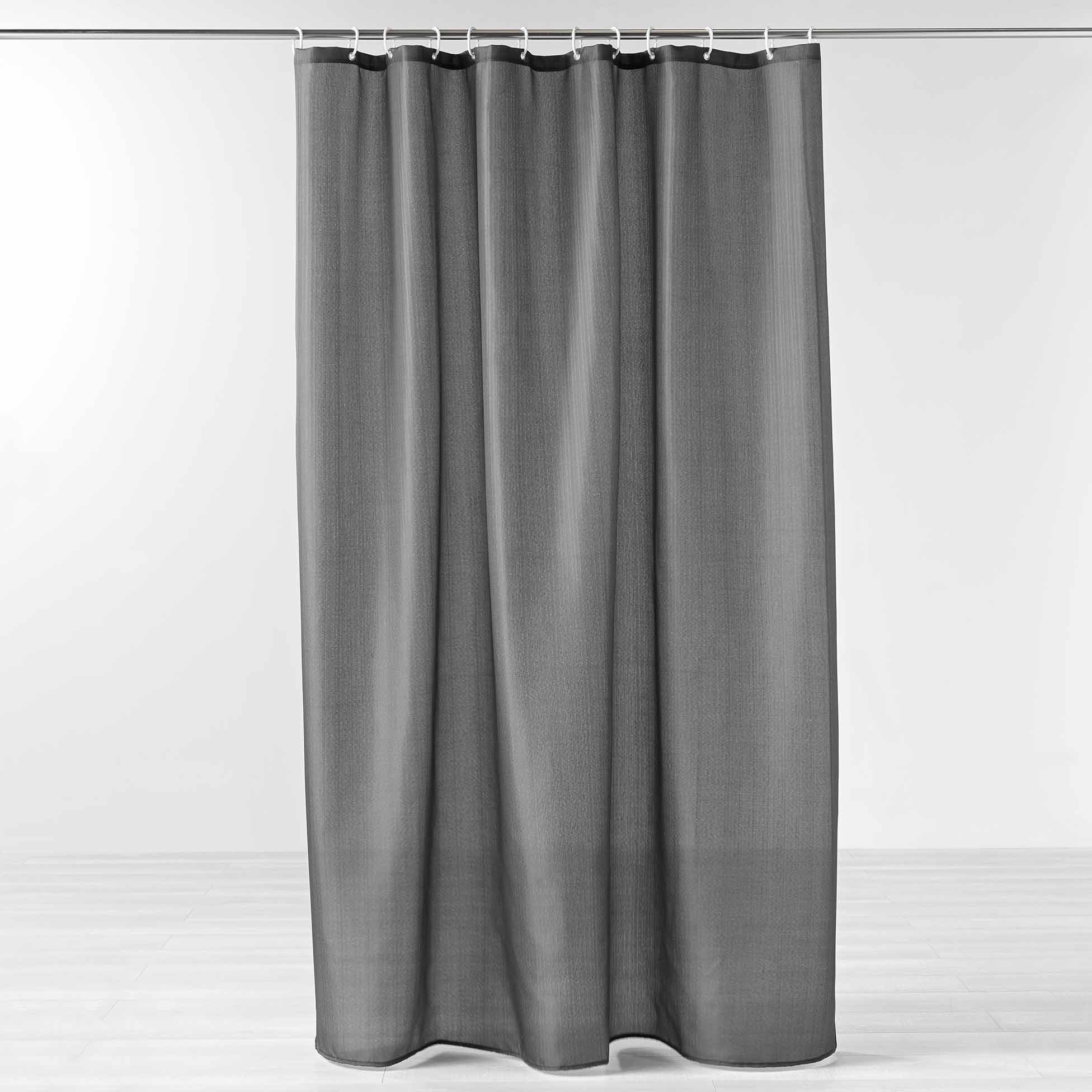 Douceur d`Interieur Poliestrowa zasłona prysznicowa YALINE, 180 x 200 cm