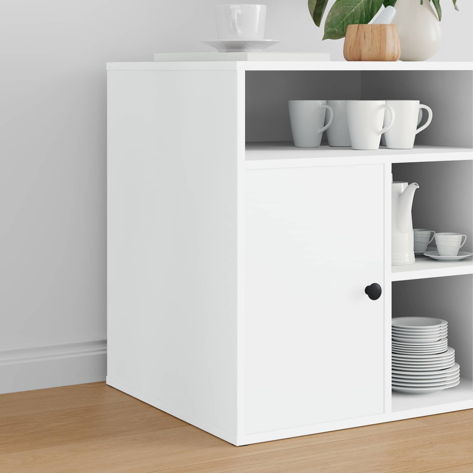 vidaXL Podkładki Na Nogi Mebli 12 pcs Czarny 30 x 2 mm EVA