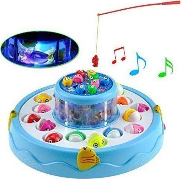 DK Gra WĘDKOWANIE, Rybki, Łowienie Rybek, 2 Jeziorka, Podświetlenie, Dźwięk