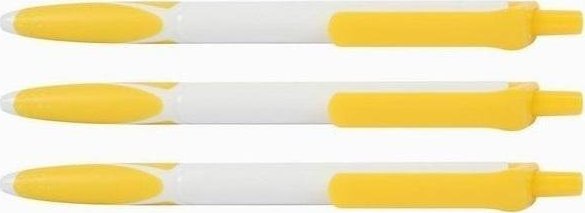 FANDY Długopis Line żółty 50szt