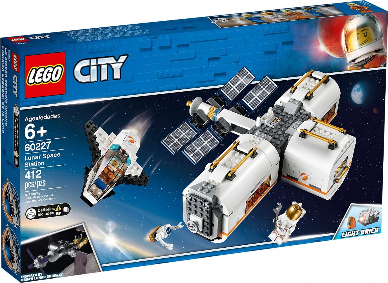 LEGO City Stacja kosmiczna na Księżycu (60227)