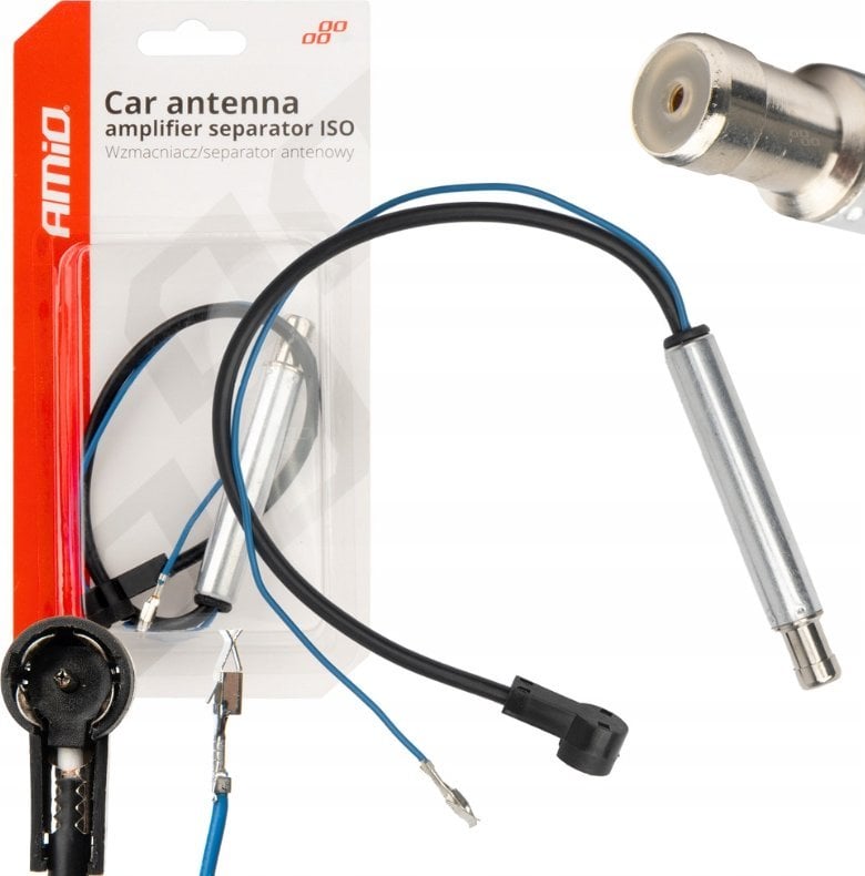 Wzmacniacz sygnału separator antenowy iso amio-04131