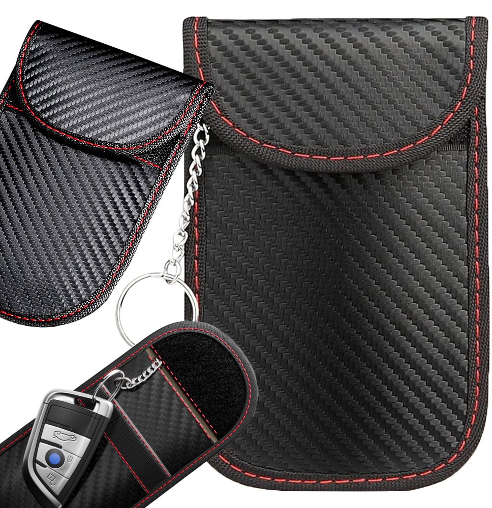 Etui na kluczyk samochodowy antykradzieżowe blokada sygnału rfid