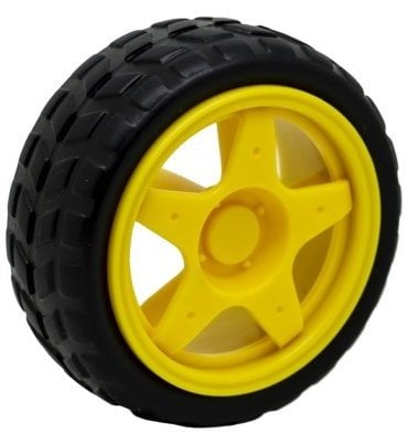 Koło z oponą do robota Arduino