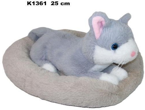 Kot w legowisku 25cm