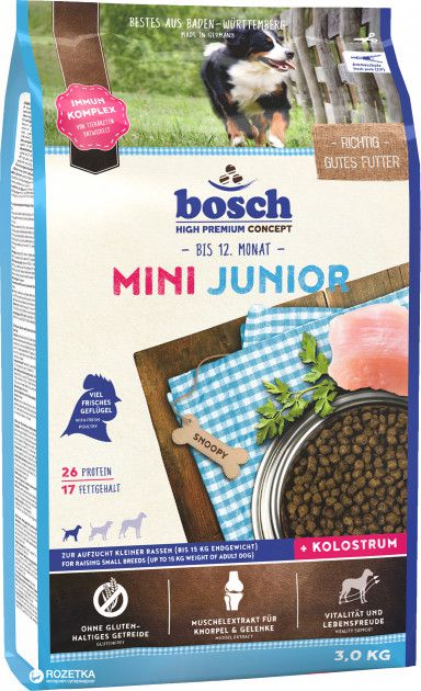 Bosch Tiernahrung Junior Mini - 3 kg
