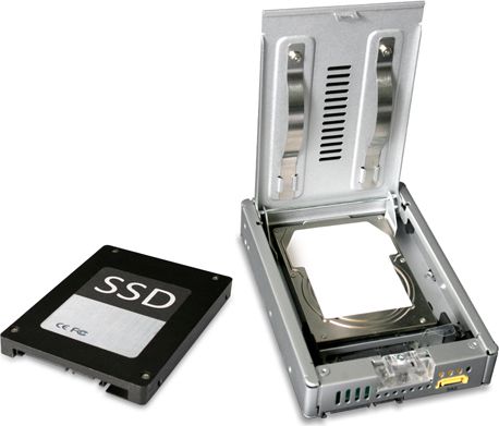 Kieszeń Icy Dock 3.5" na dysk 2.5" SATA/SAS EZConvert Pro (MB982IP-1S-1)