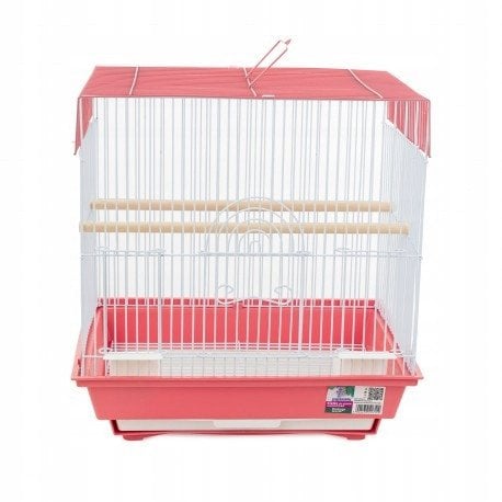 Klatka dla ptak�w, ciemnor�owa, wym. 36 x 28.8 x 36.8cm