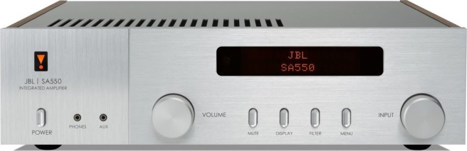 JBL JBL SA550 wzmacniacz zintegrowany Vintage z przetwornikiem DAC Moc 2 x 90 W kolor srebrny + drewniane boki | SALON RACIBÓRZ | Negocjuj na www lub
