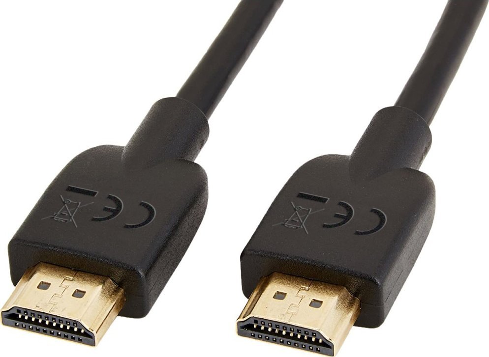 Kabel Techly HDMI 4K 60Hz High Speed Anschlusskabel mit Ethernet schwarz 2m