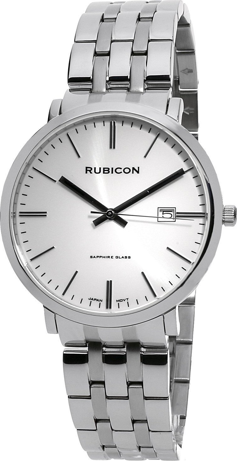 Zegarek Rubicon Zegarek męski Rubicon RBN188 srebrny