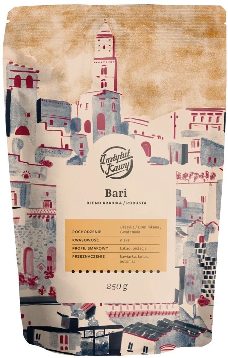 Kawa ziarnista Instytut Kawy Bari 250 g