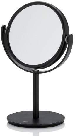 Lusterko kosmetyczne Kela Lusterko stojące regulowane czarne Selena /