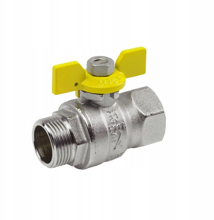 Zawór kul. gazowy MINO 2000 1/2 W-Z motyl