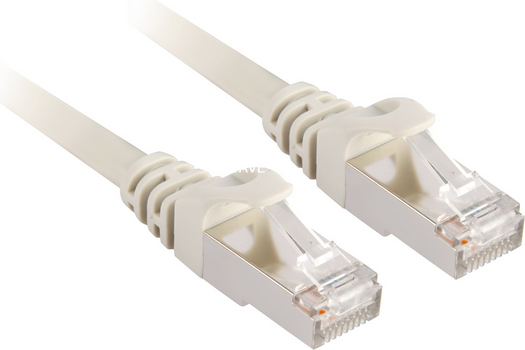 Sharkoon CAT 6 Patchcord SFTP Szary 0.5M (4044951003679)