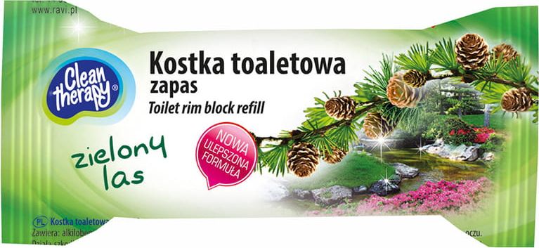 Ravi Kostka toaletowa zapas 40g (Zielony las)